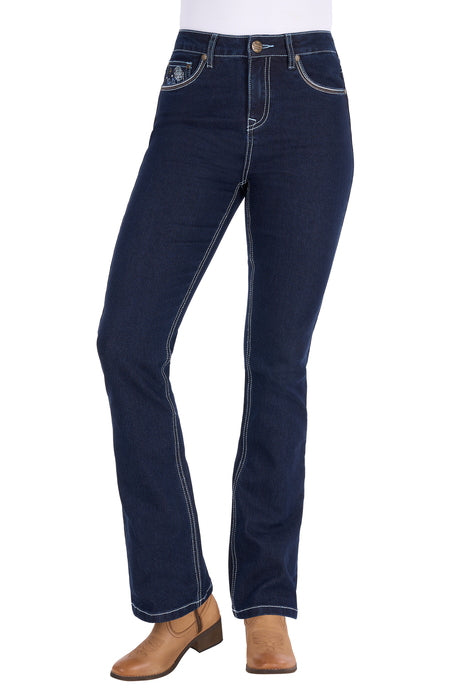 Pure Western - Womens Daph High Rise Boot Cut Jeans