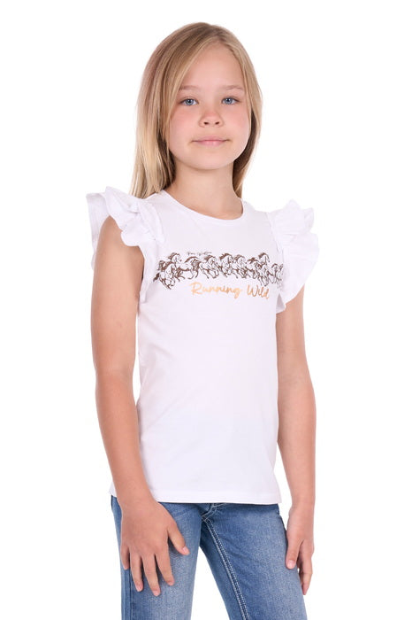 Pure Western - Girls Harper Tee