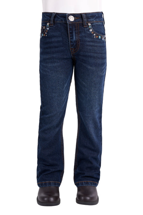 Pure Western - Girls Blossom Boot Cut Jeans