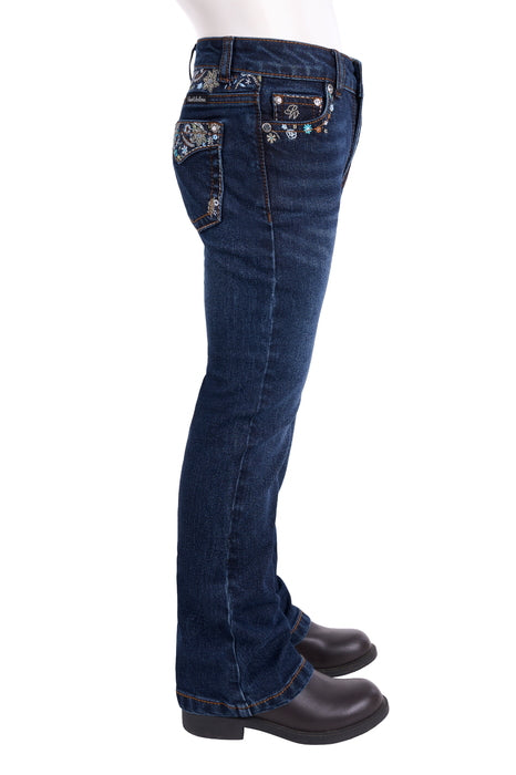 Pure Western - Girls Blossom Boot Cut Jeans
