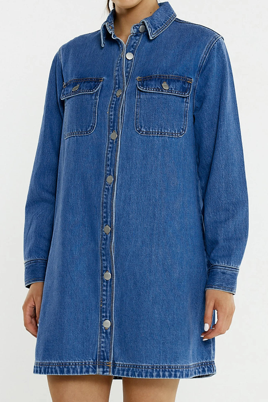 Buffalo Belle - Women's Aveline Denim Shirt Dress