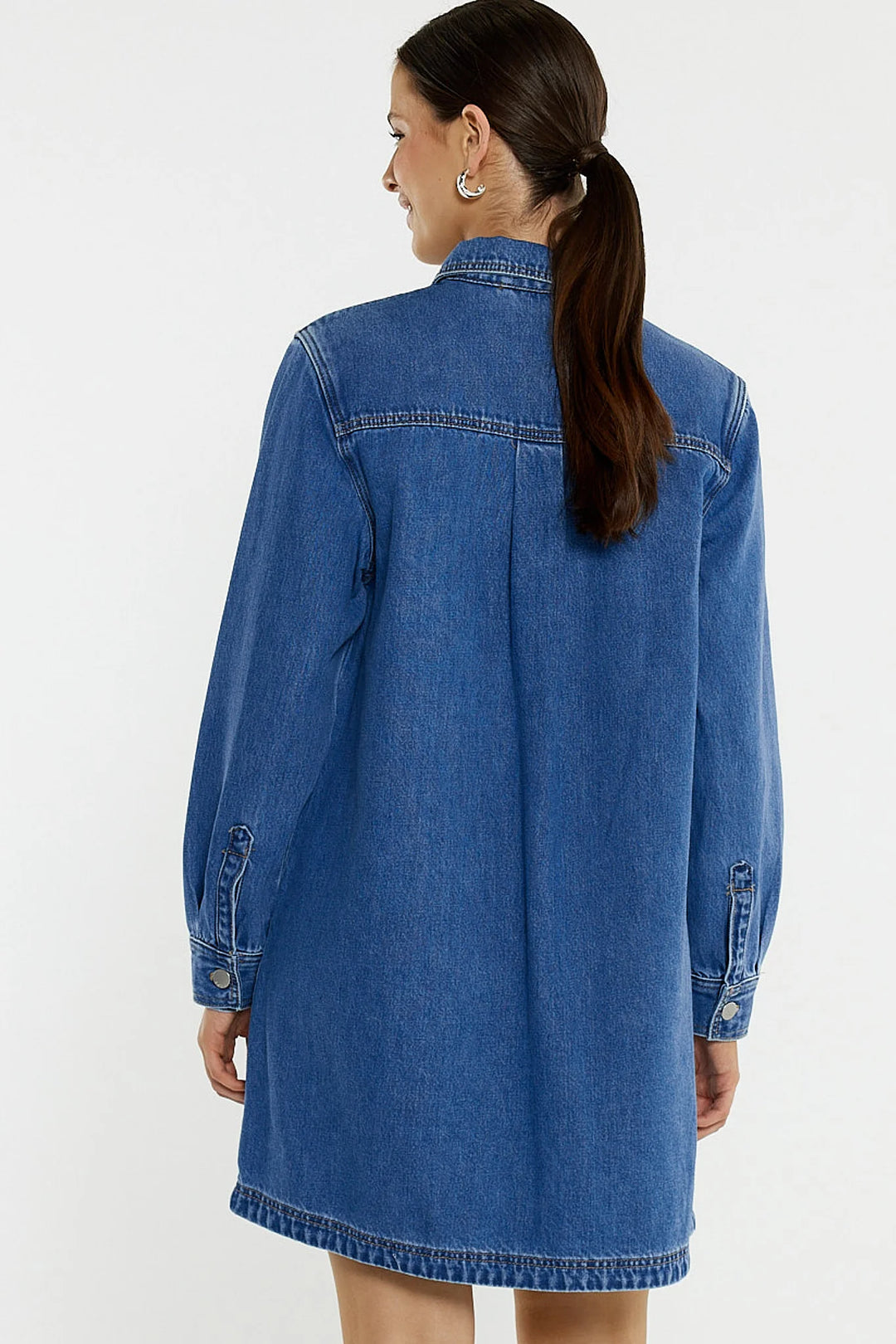 Buffalo Belle - Women's Aveline Denim Shirt Dress