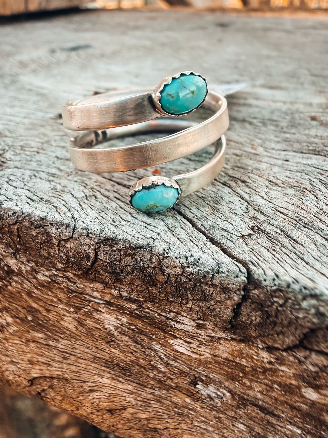 Buffalo Belle - Cimarron Adjustable Turquoise Ring
