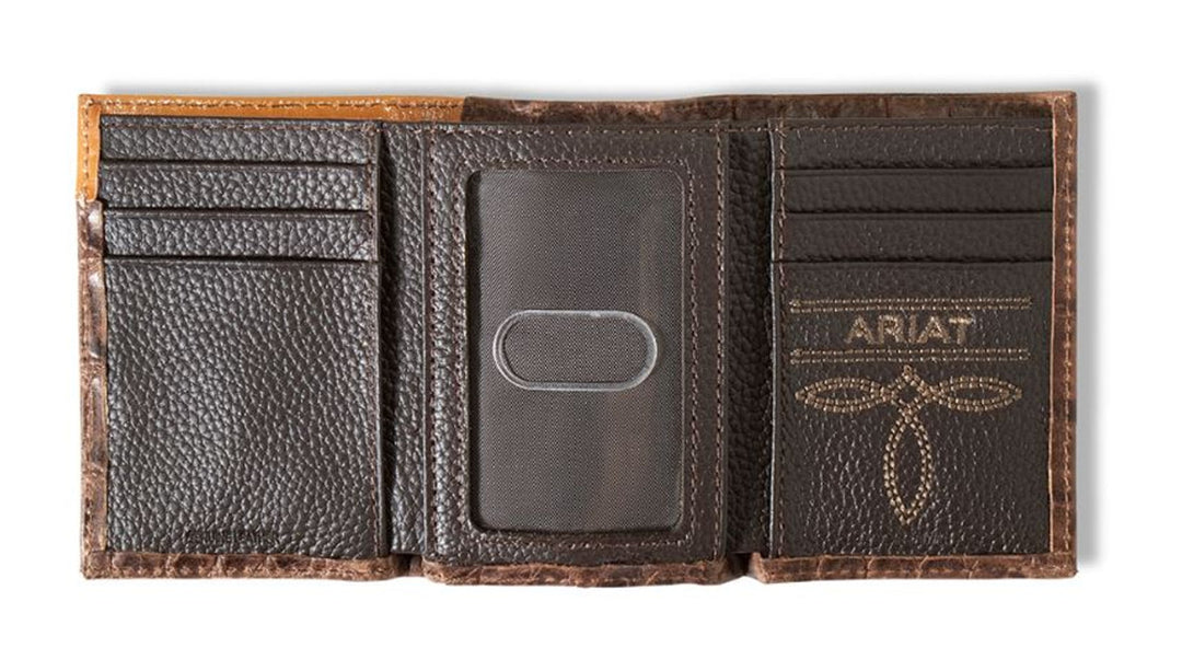 Ariat - Mens Rope TriFold Wallet