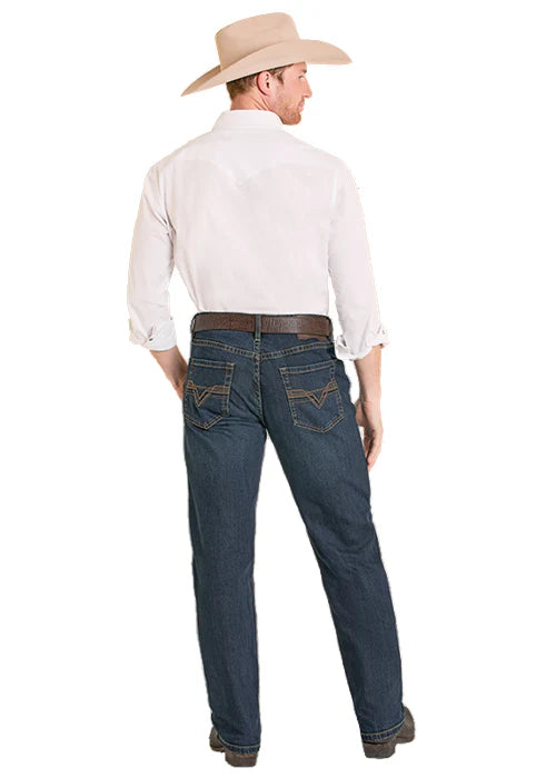 Rock & Roll - Mens Benson Double Barrel Bootcut Jeans
