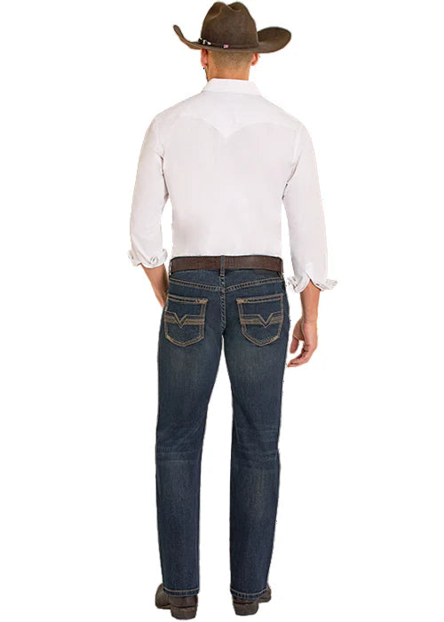 Rock & Roll - Mens Bobby Straight Bootcut Jeans