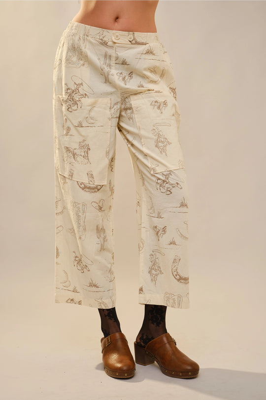 Buffalo Belle - Womens Lisa Western Wide Leg Pants