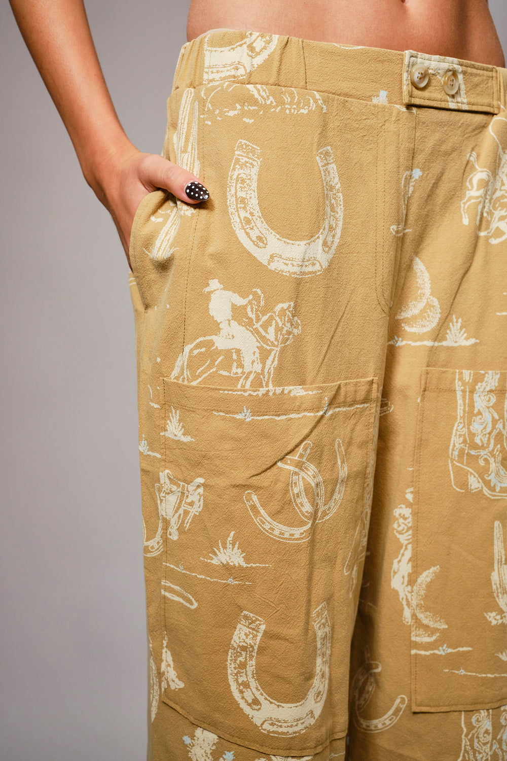 Buffalo Belle - Womens Sherri Western Wide Leg Pants