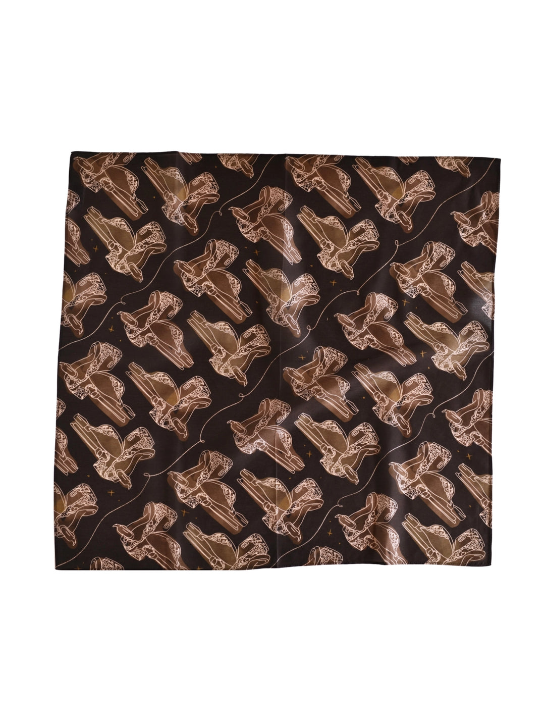 Wild Rag - Western Saddle in Arena Brown