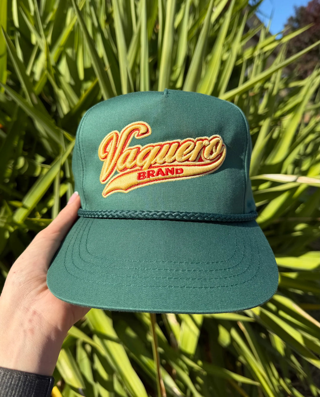Vaquera Brand - Green Vaquera Cap
