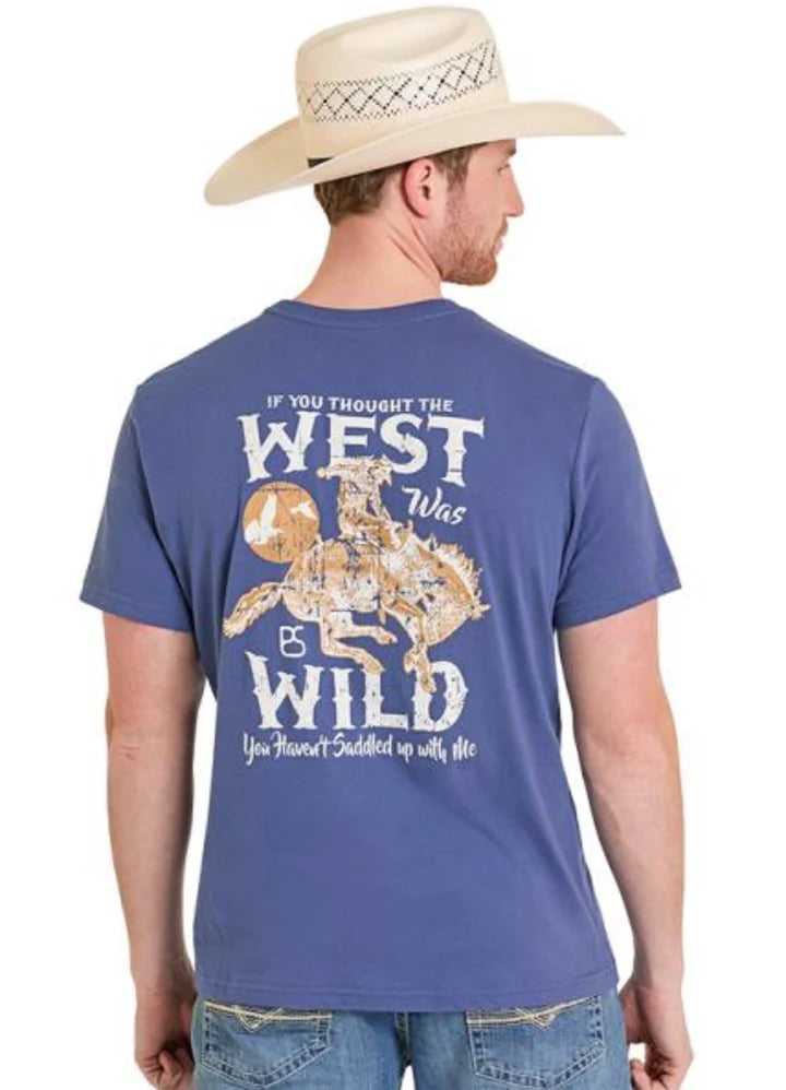Panhandle - Mens Light Navy West Tee