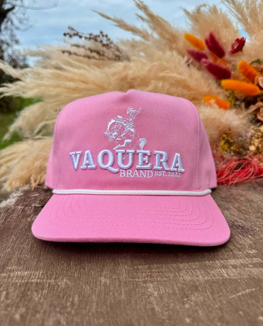 Vaquera Brand - Pink Soft Crown Vaquera Cap