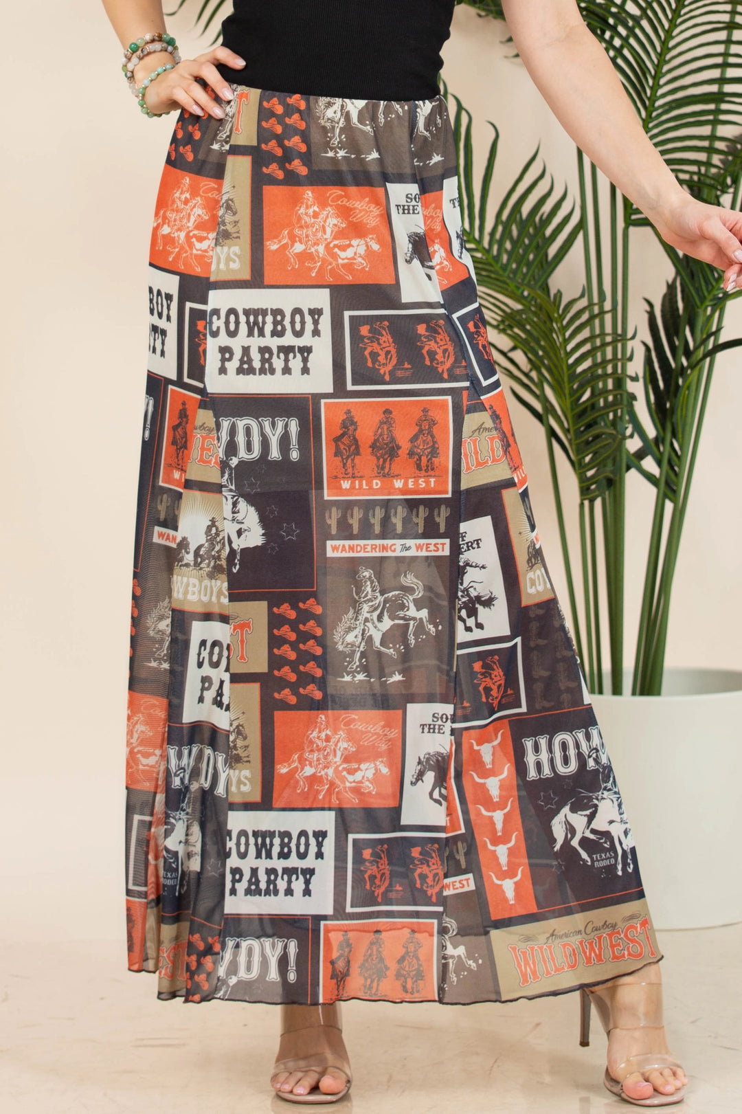 Buffalo Belle - Womens Rodeo Agatha Maxi Skirt