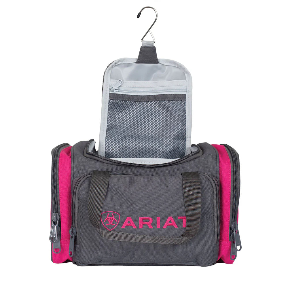 Ariat - Pink/Charcoal Vanity Bag