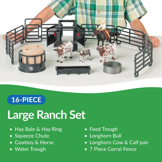Big Country Toys - Large Ranch Set 16 Piece