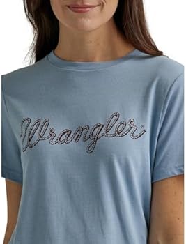 Wrangler - Womens Blue Year Round Tee