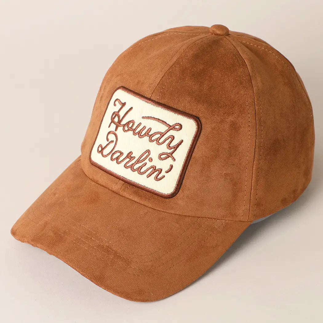 Buffalo Belle - Howdy Darlin' Suede Cognac Cap