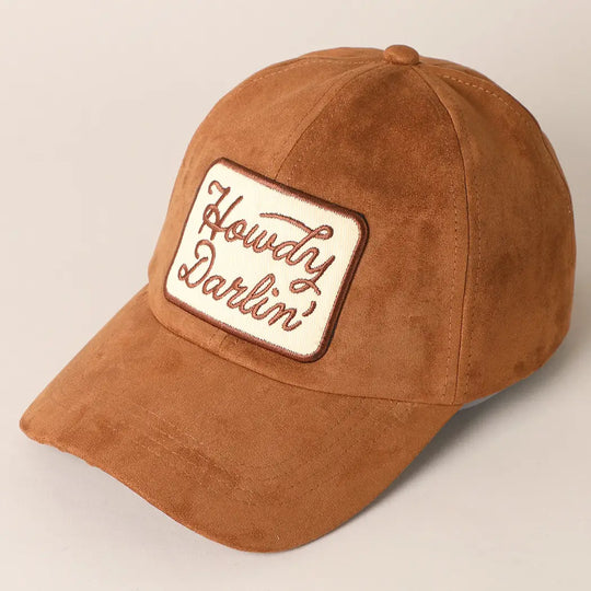 Buffalo Belle - Howdy Darlin' Suede Cognac Cap