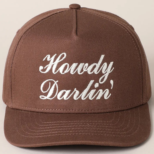 Buffalo Belle - Brown Howdy Darlin' Baseball Cap