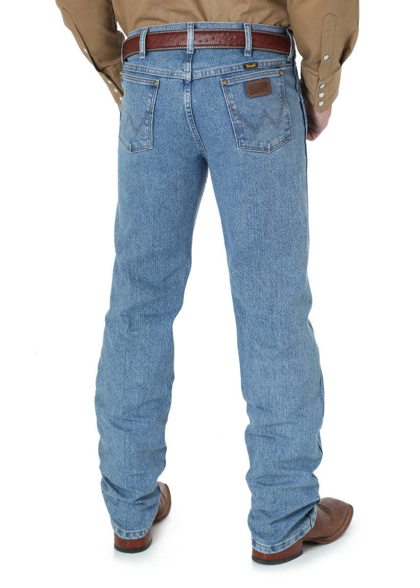 Wrangler - Mens Cowboy Cut Advance Comfort Stone Wash Jean