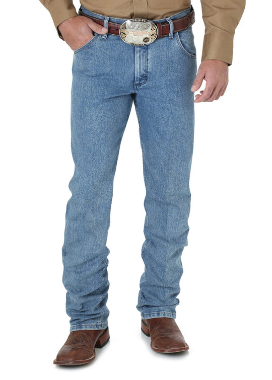 Wrangler - Mens Cowboy Cut Advance Comfort Stone Wash Jean