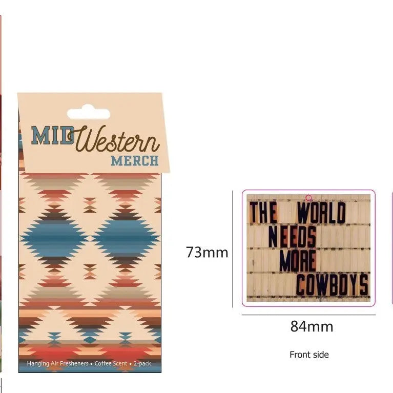 Buffalo Belle - Various Western Air Fresheners