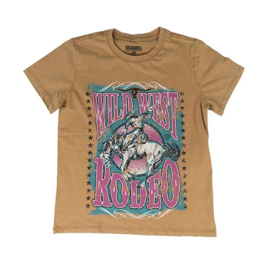 Rock & Roll - Women's Wild West Rodeo Graphic T-Shirt