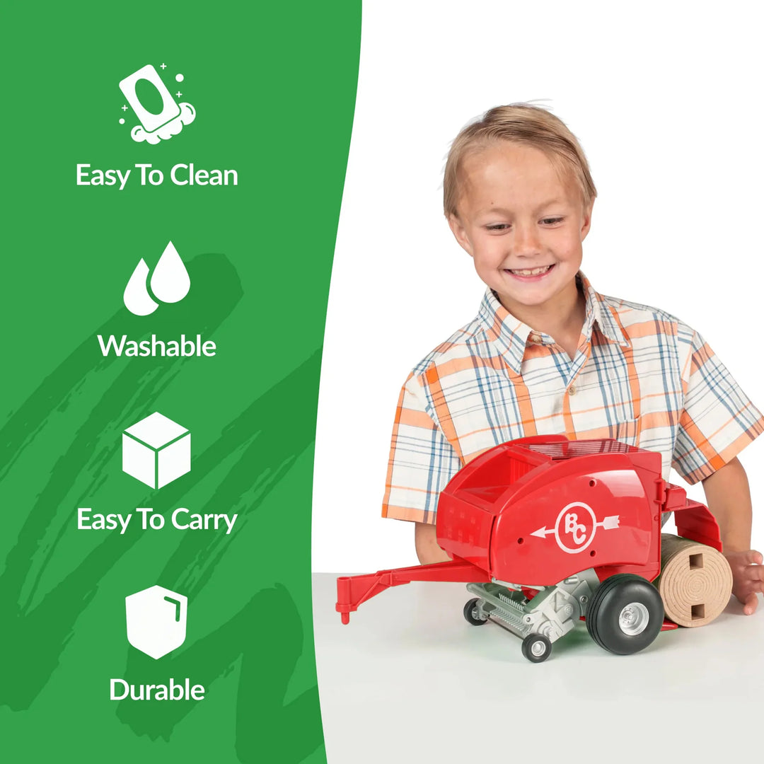 Big Country Toys - Hay Baler Red