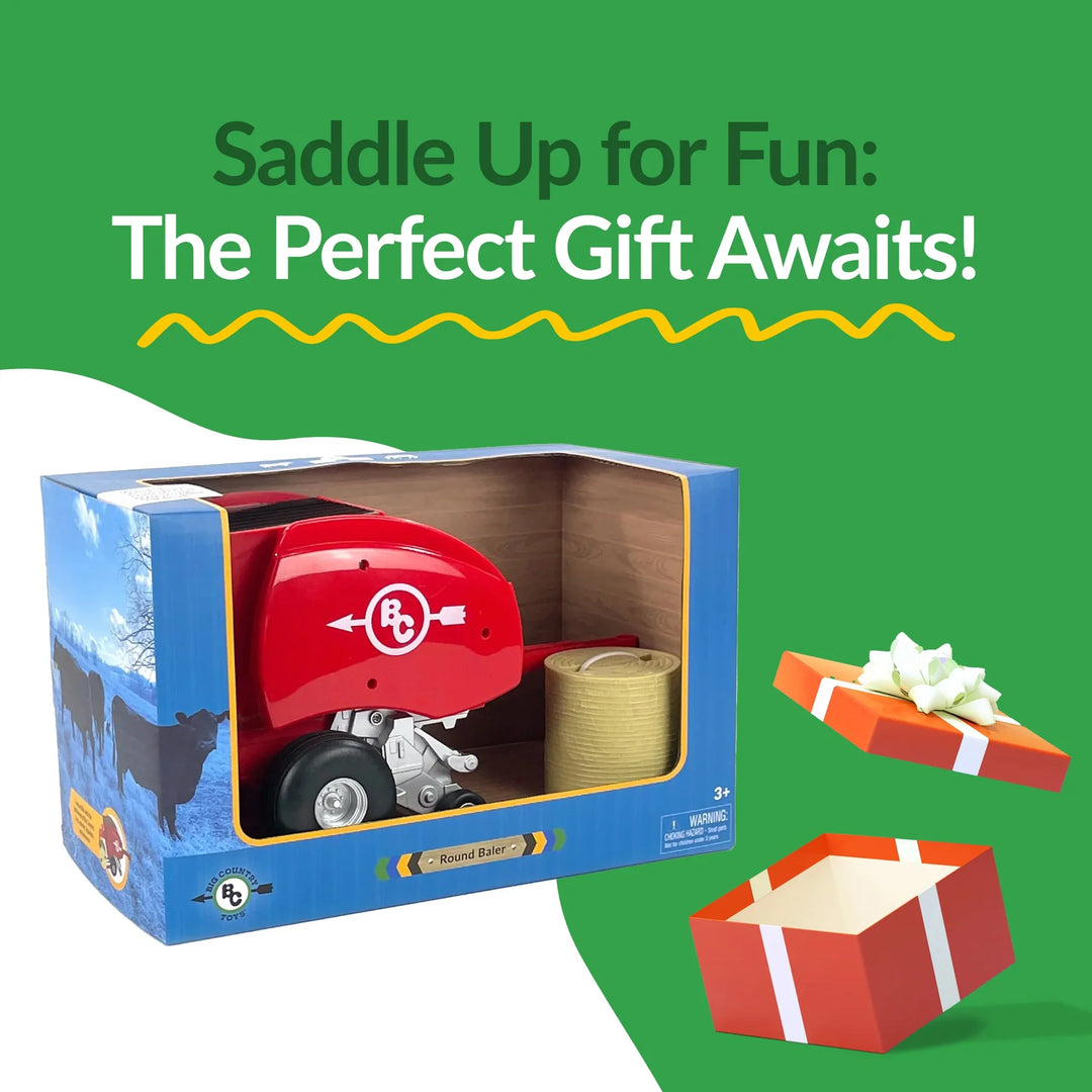 Big Country Toys - Hay Baler Red