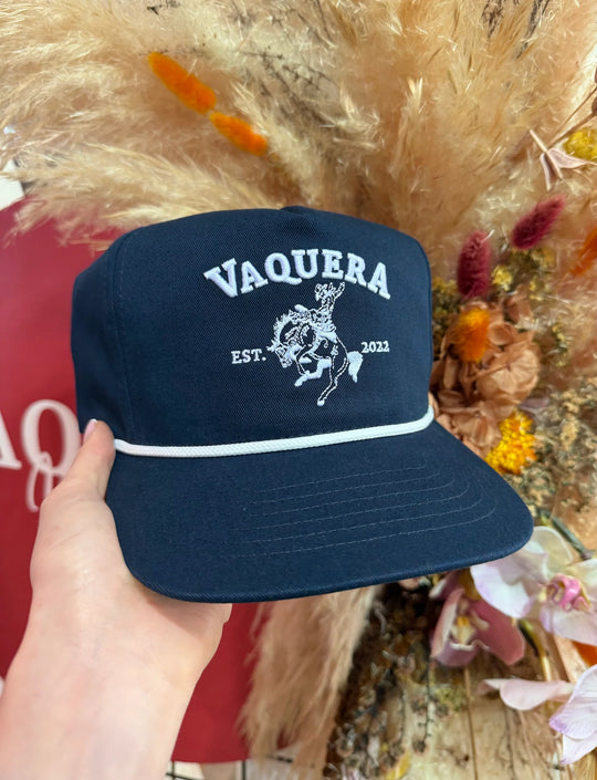 Vaquera Brand - Navy Soft Crown Vaquera Cap