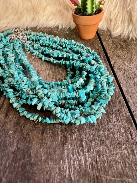 Buffalo Belle - Hattie Turquoise Choker
