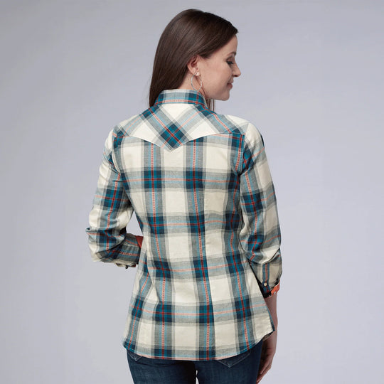 Roper - Womens Multi Plaid West Made Collection