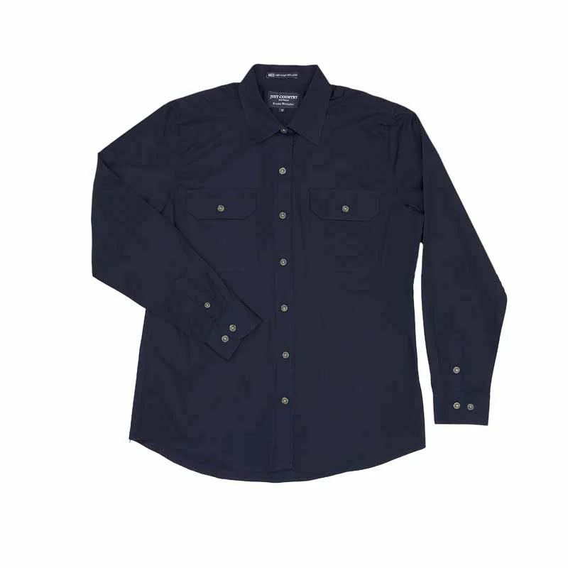 Just Country - Women's Brooke Full Button Navy