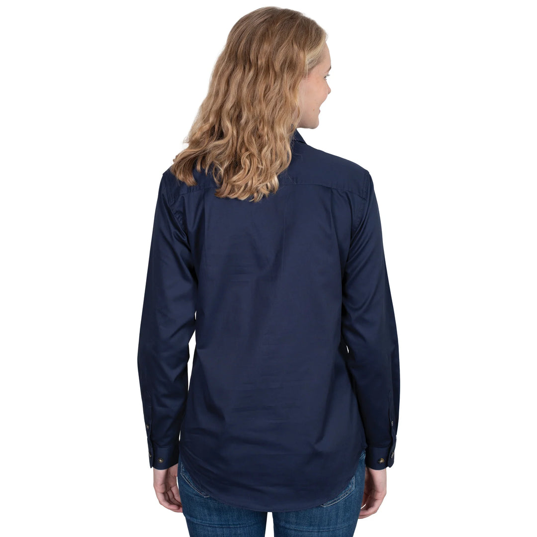 Just Country - Women's Brooke Full Button Navy