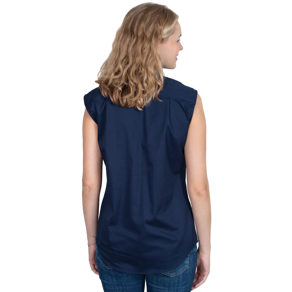 Just Country - Womens Kerry Sleeveless French Navy