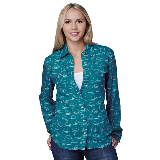 Roper - Womens Blue Print Five Star Collection