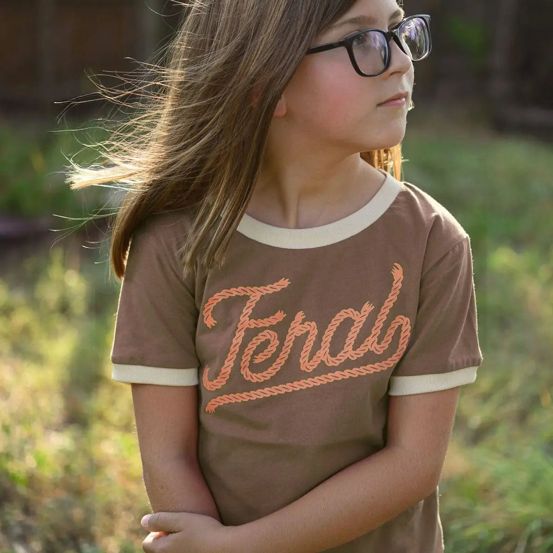 Buffalo Bills - Kids Feral Vintage Ringer Tee