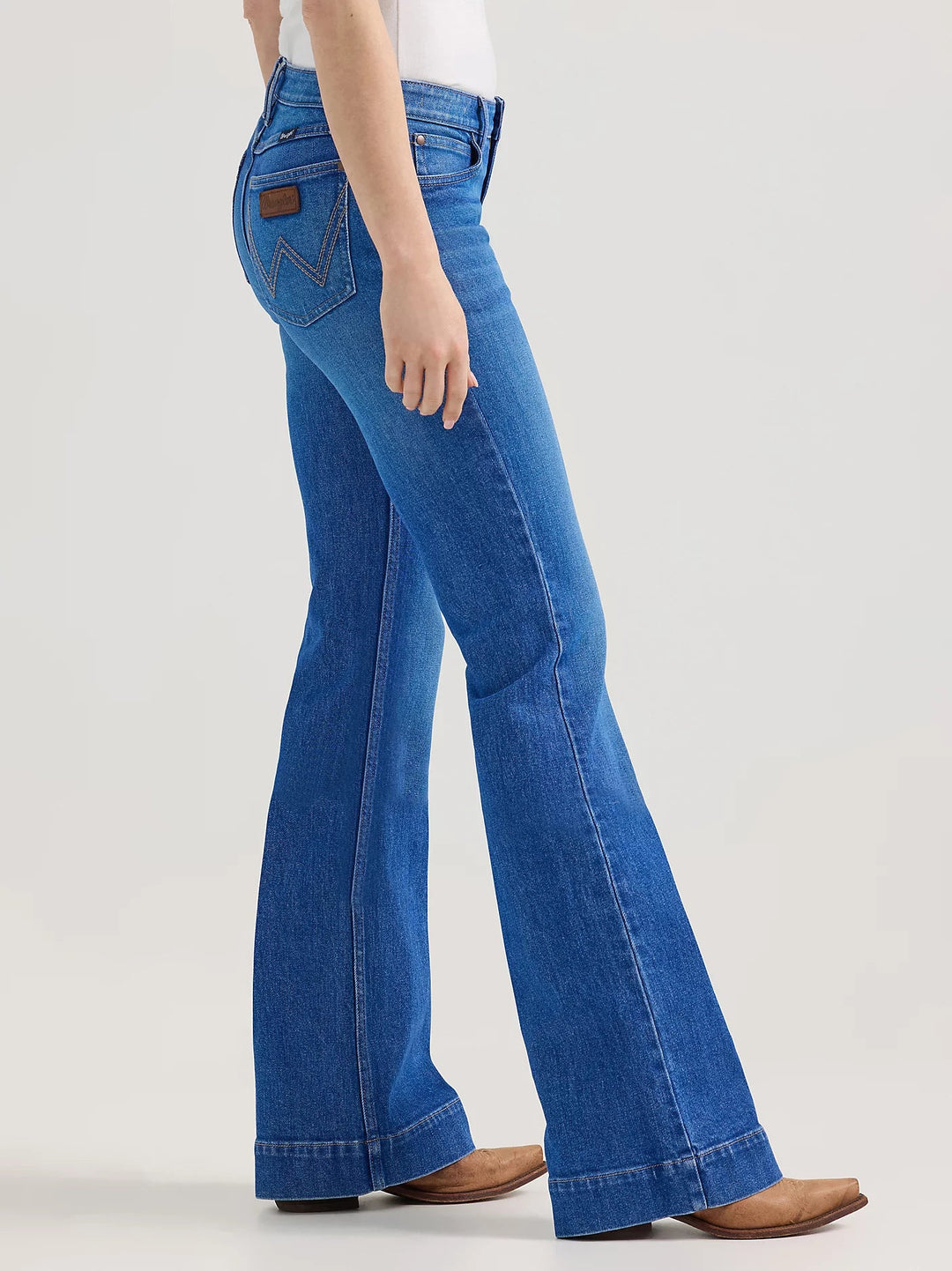 Wrangler Womens Retro Mae Wide Leg Trouser Jean