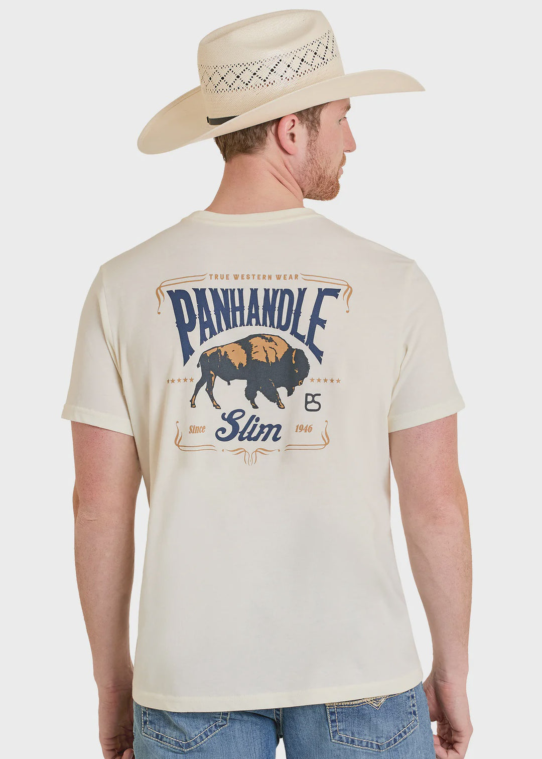 Panhandle Slim - Men's Bison Graphic T-Shirt