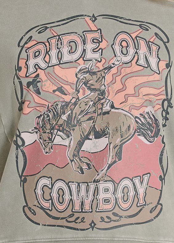Rock & Roll - Women's Jade Cowboy Sweater