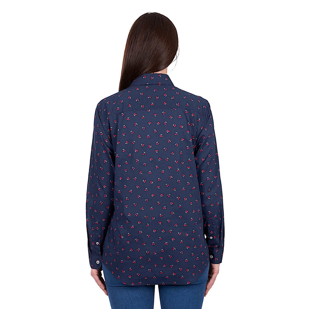 Hard Slog - Women's Cherry 1/2 PLKT LS Shirt