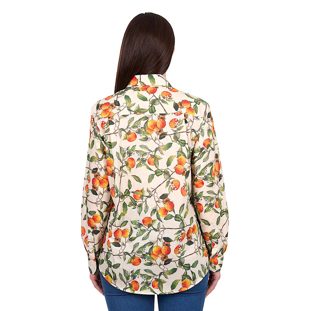 Hard Slog - Women's Zia Green 1/2 PLKT LS Shirt