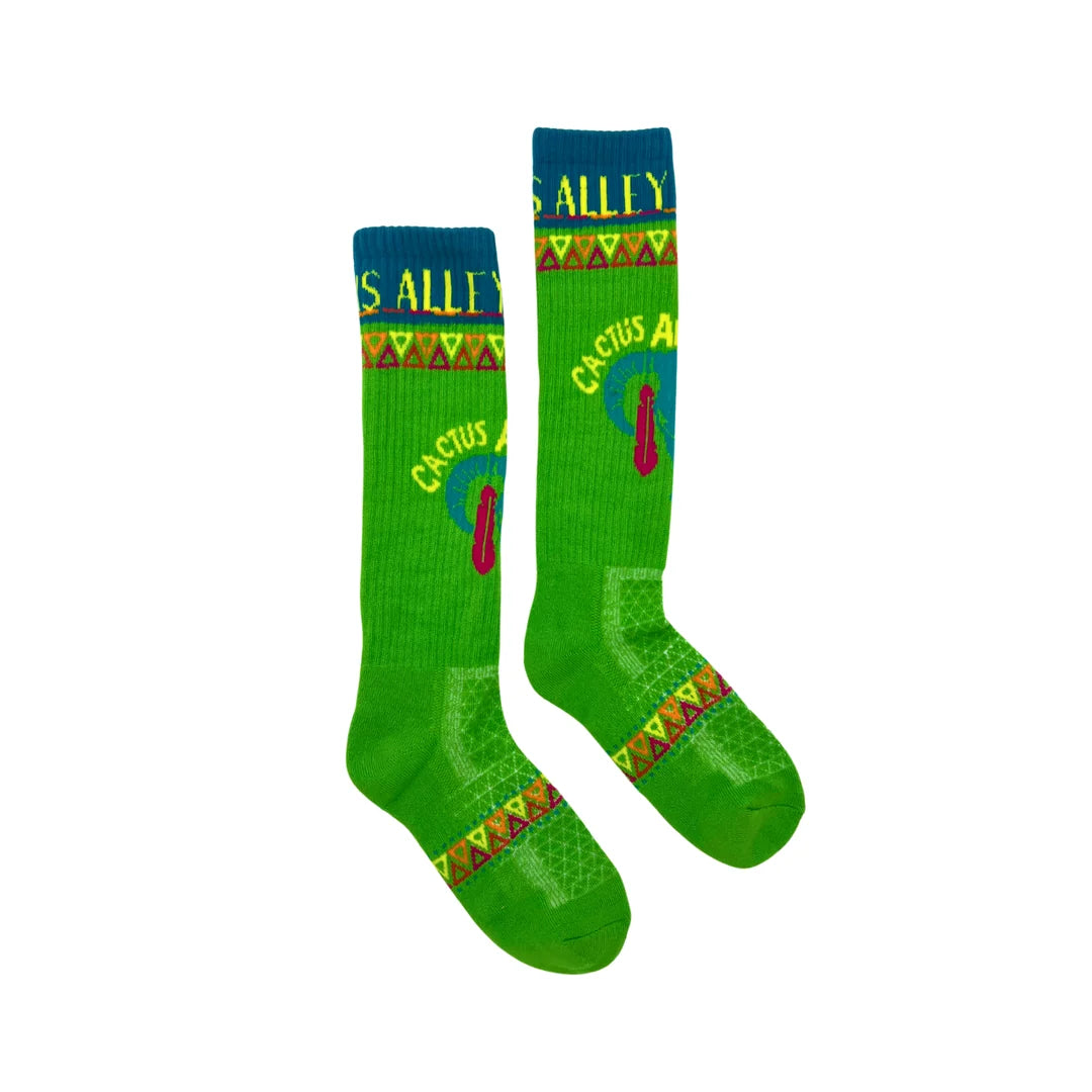 Lucky Chuck - Southwest Green Performance Socks