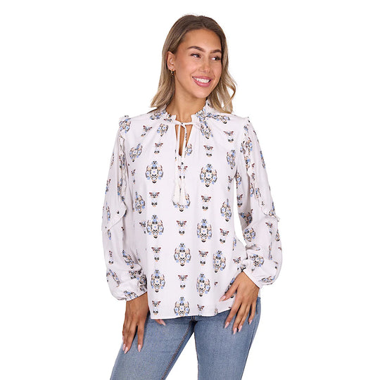 Pure Western - Women's Keeley LS Blouse