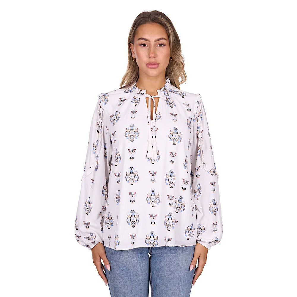 Pure Western - Women's Keeley LS Blouse