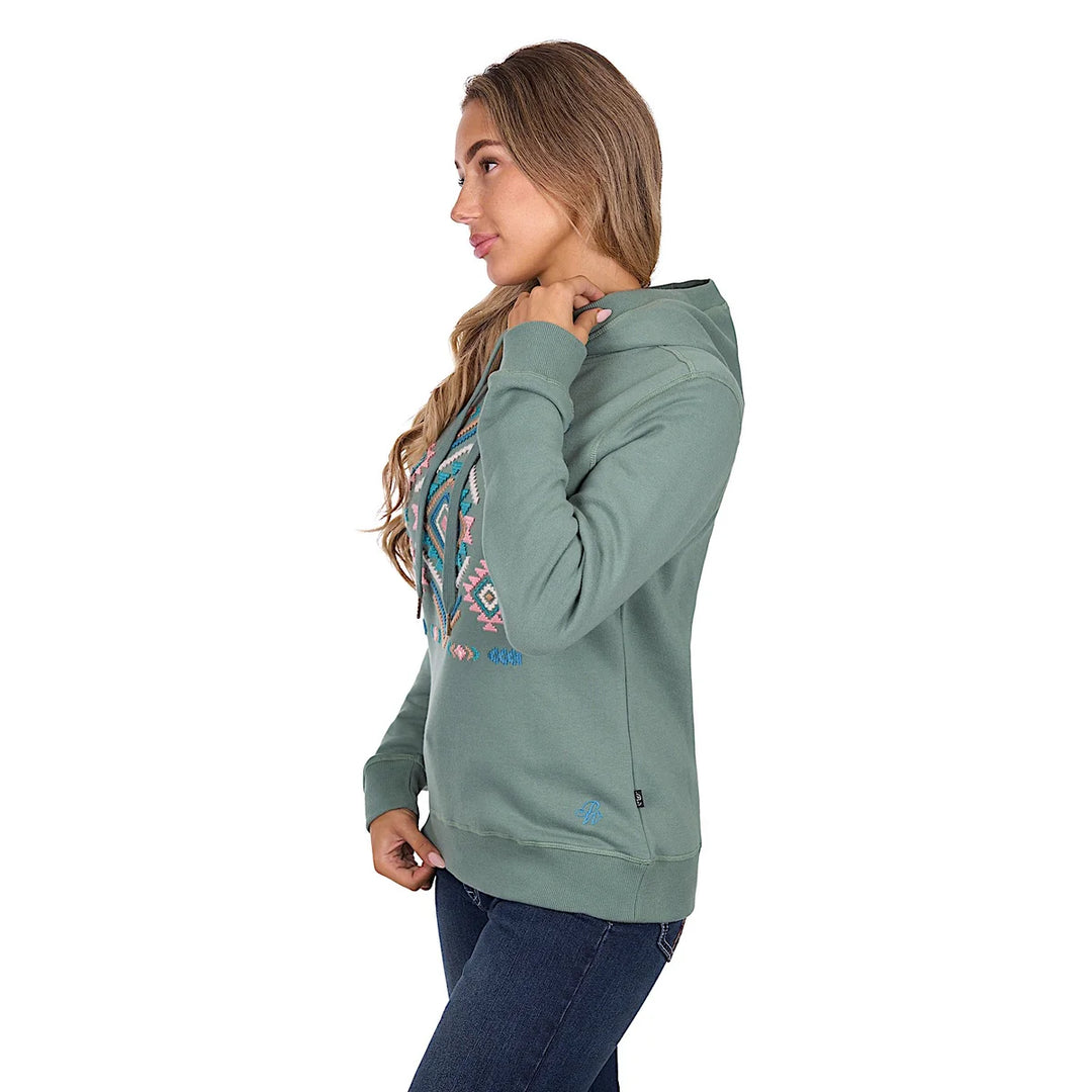 Pure Western - Women's Libbie Sage Hoodie