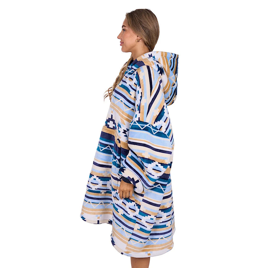 Pure Western - Adults Aztec Snuggle Hoodie