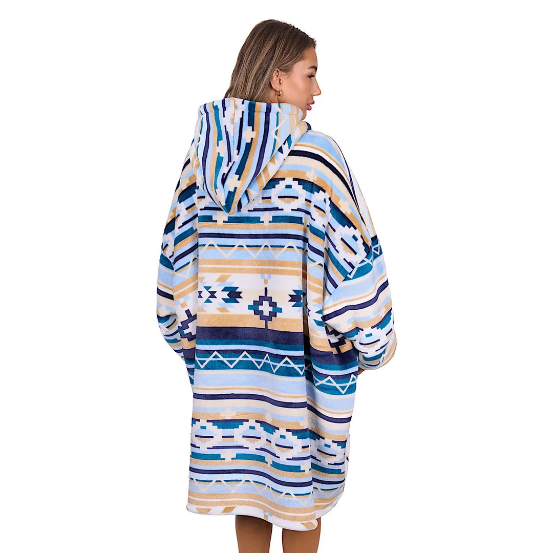 Pure Western - Adults Aztec Snuggle Hoodie