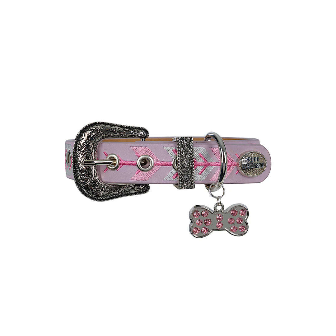 Pure Western - Kaira Lilac Dog Collar