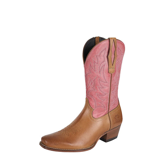 Pure Western - Women's Pioneer Boots Dusty Pink
